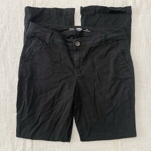 Old‎ Navy Boot Cut Regular Women's 10 Pants Black Khaki Pants Business Casual